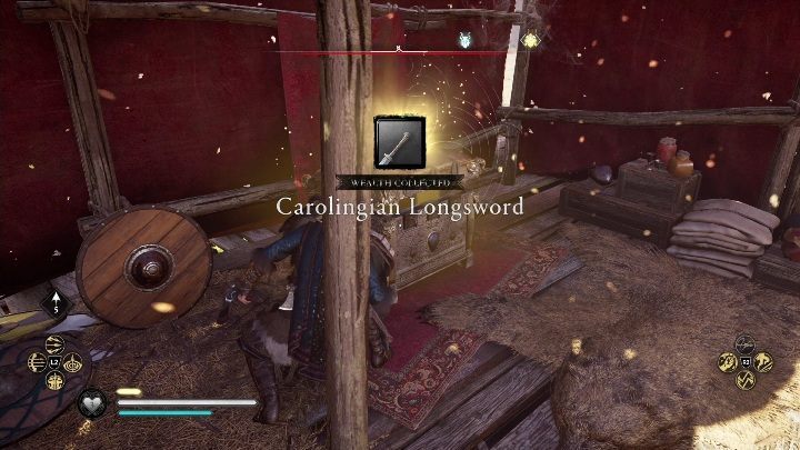 W regionie East Anglia możesz zdobyć 5 elementów wyposażenia, są to bronie, tarcze oraz różnorodne części zbroi - Assassins Creed Valhalla: Wschodnia Anglia - mapa - Assassins Creed Valhalla - poradnik do gry