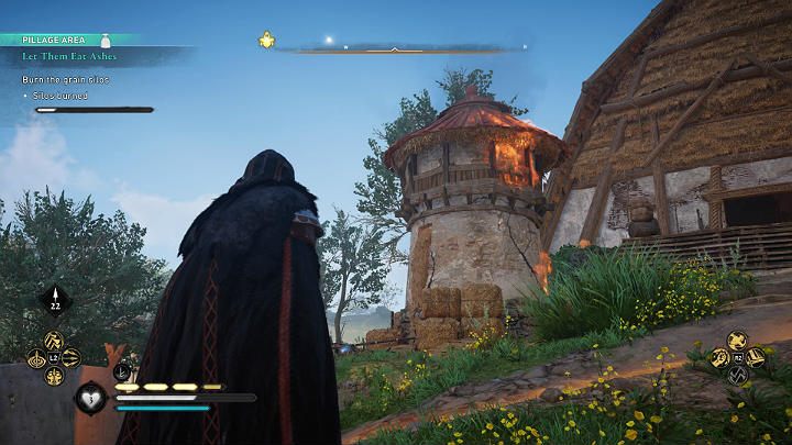 Wioska jest rzeczywiście bardzo dobrze strzeżona więc musisz przygotować się na spory opór jeśli Twoja obecność zostanie wykryta - Assassins Creed Valhalla: Niech jedzą popiół/Let Them Eat Ashes - solucja - Assassins Creed Valhalla - poradnik do gry