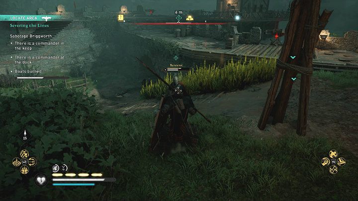 Pierwszego z dowódców znajdziesz w porcie - Assassins Creed Valhalla: Odcinanie zaopatrzenia/Severing the Lines - solucja - Assassins Creed Valhalla - poradnik do gry