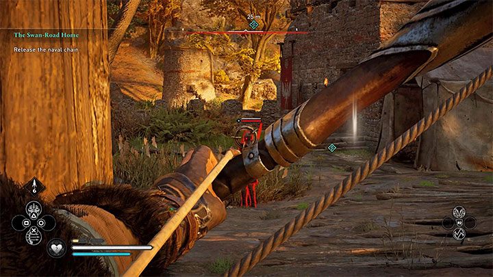 Drugi dobry sposób cichego pozbywania się wrogów to korzystanie z łuku - Assassins Creed Valhalla: Skradanie się - Assassins Creed Valhalla - poradnik do gry