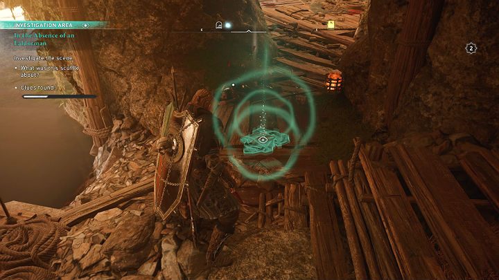 Zbadaj ozdobny płaszcz z symbolem łabędzie, rodowym symbolem Hundbeortha - Assassins Creed Valhalla: Pod nieobecność ealdormana - solucja, opis przejścia - Assassins Creed Valhalla - poradnik do gry