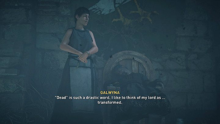 W podziemnej komnacie znajdziesz Galwynę i Hundbeortha - Assassins Creed Valhalla: Pod nieobecność ealdormana - solucja, opis przejścia - Assassins Creed Valhalla - poradnik do gry