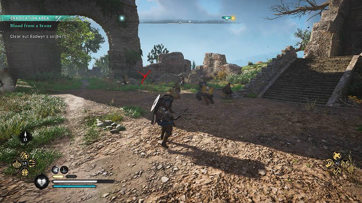 Eadwyn ucieka, a Eivor musi stanąć do walki - Assassins Creed Valhalla: Krwawy kamień/Blood from a Stone - solucja - Assassins Creed Valhalla - poradnik do gry