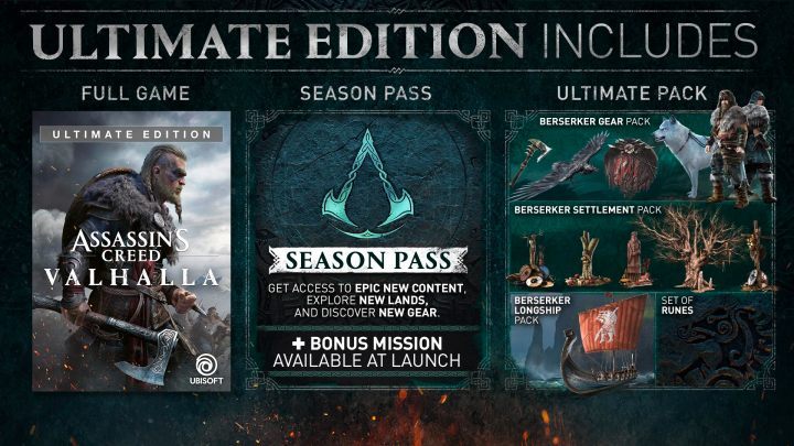 Paczka Berserkera - Berserker Pack jest oferowana za darmo wszystkim posiadaczom edycji Ultimate gry Assassins Creed Valhalla, tzn - Assassins Creed Valhalla: Paczka/zestaw berserkera - Assassins Creed Valhalla - poradnik do gry