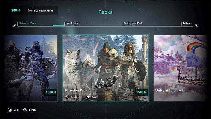 Jeżeli nie posiadasz edycji Ultimate gry, to paczki przedmiotów berserkera możesz też kupować w sklepie gry - Assassins Creed Valhalla: Paczka/zestaw berserkera - Assassins Creed Valhalla - poradnik do gry