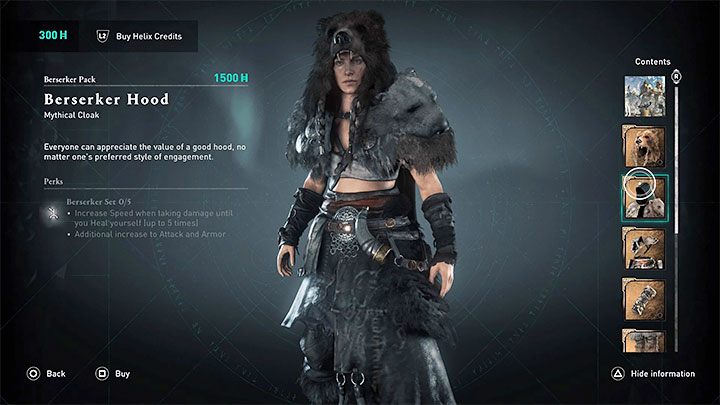 Kosztuje on w sklepie 1500 Helix Credits - Assassins Creed Valhalla: Paczka/zestaw berserkera - Assassins Creed Valhalla - poradnik do gry