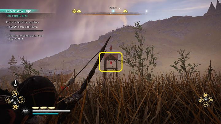 Kamieniołom jest doskonale strzeżony więc w trakcie wykonywania tego zadania będziesz musiał poradzić sobie z wieloma strażnikami - Assassins Creed Valhalla: Szlak zaopatrzeniowy/The Supply Line - solucja - Assassins Creed Valhalla - poradnik do gry