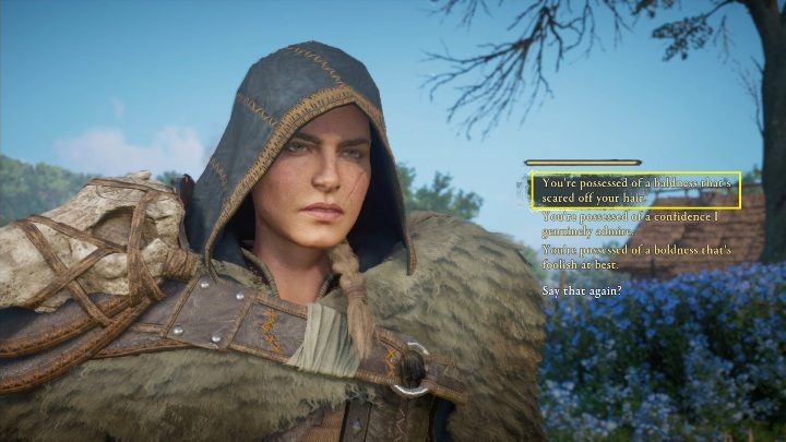 Runda druga, a tym razem przy się odpowiedz numer 1 - Assassins Creed Valhalla: Pyskówka - Oxenefordscire, sekrety, lokacje - Assassins Creed Valhalla - poradnik do gry