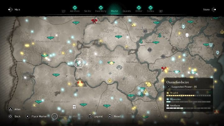 Lokacja: Kartkę znajdziesz w mieście Oxeneforda - Assassins Creed Valhalla: Karta niesiona wiatrem - Oxenefordscire, sekrety - Assassins Creed Valhalla - poradnik do gry