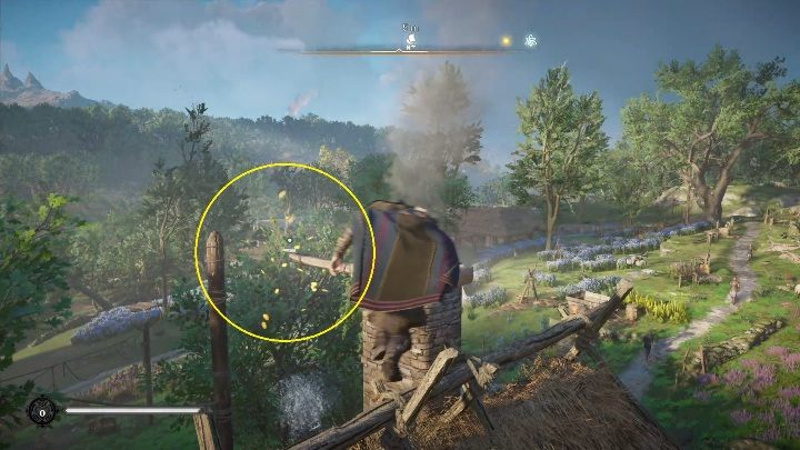 Początek: Kartka wisi nad kominem, na jednym z domków - Assassins Creed Valhalla: Karta niesiona wiatrem - Oxenefordscire, sekrety - Assassins Creed Valhalla - poradnik do gry