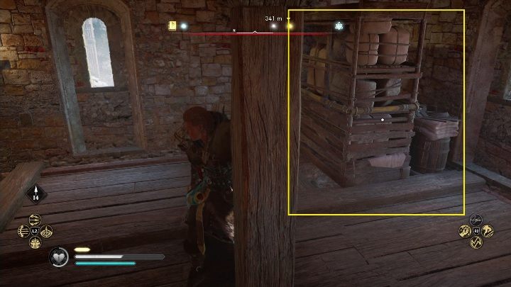 Aby się do niej dostać musisz wejść do budynku - Assassins Creed Valhalla: Zdolności - Oxenefordscire, sekrety, lokacje - Assassins Creed Valhalla - poradnik do gry