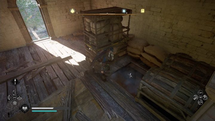 Następnie przesuń półkę tak, aby zrobić przejście w podłodze - Assassins Creed Valhalla: Zdolności - Oxenefordscire, sekrety, lokacje - Assassins Creed Valhalla - poradnik do gry