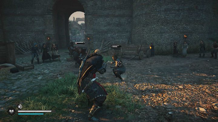 Po chwili na miejscu pojawią się wikińscy wojownicy wysłani przez niejakiego Avgosa - Assassins Creed Valhalla: Mury i cienie/Walls and Shadows - solucja - Assassins Creed Valhalla - poradnik do gry