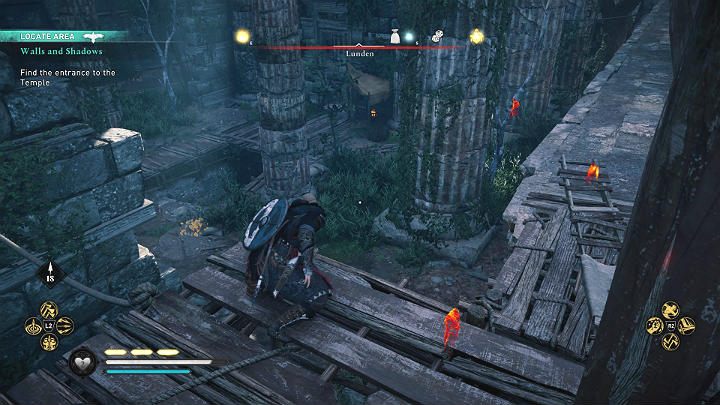 Ruiny świątyni leżą na wschód od posiadłości - Assassins Creed Valhalla: Mury i cienie/Walls and Shadows - solucja - Assassins Creed Valhalla - poradnik do gry