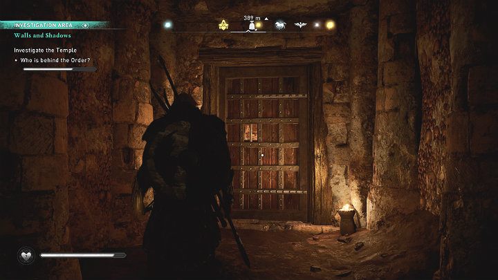 Ostatnią wskazówkę znajdziesz za zabarykadowanymi drzwiami - Assassins Creed Valhalla: Mury i cienie/Walls and Shadows - solucja - Assassins Creed Valhalla - poradnik do gry