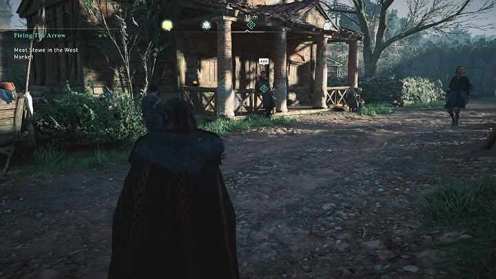 Udaj się w wyznaczone miejsce, by porozmawiać ze Stowem - Assassins Creed Valhalla: Strzała na celowniku/Firing the Arrow - solucja - Assassins Creed Valhalla - poradnik do gry