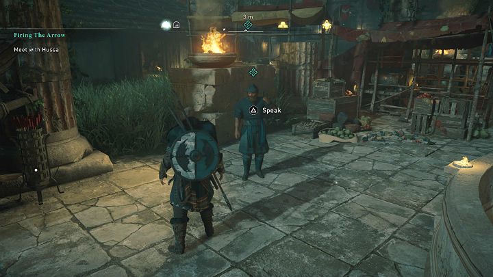 Udaj się pod Cesarki Łuk (Imperial Arch) i porozmawiaj z Hussą - Assassins Creed Valhalla: Strzała na celowniku/Firing the Arrow - solucja - Assassins Creed Valhalla - poradnik do gry