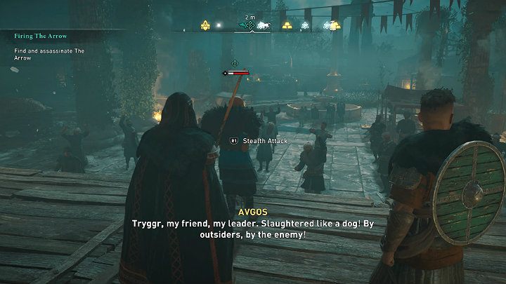 To właśnie ten człowiek posługuje się przydomkiem Strzała (The Arrow) - Assassins Creed Valhalla: Strzała na celowniku/Firing the Arrow - solucja - Assassins Creed Valhalla - poradnik do gry