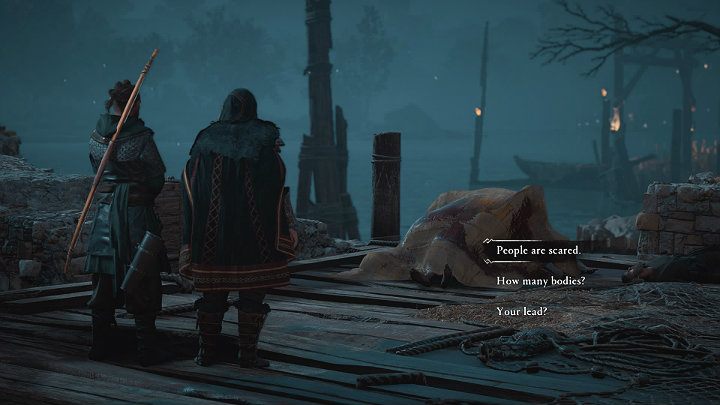 Udaj się w wyznaczone miejsce, by porozmawiać z Erkem - Assassins Creed Valhalla: Odrywanie pijawki/Bleeding the Leech - solucja - Assassins Creed Valhalla - poradnik do gry