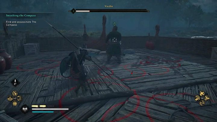 Specjalną umiejętnością Sternika jest możliwość wezwania posiłków i rozkazu zaatakowania pokładu na którym toczy się walka - Assassins Creed Valhalla: Sternik/The Compass - boss, jak pokonać? - Assassins Creed Valhalla - poradnik do gry