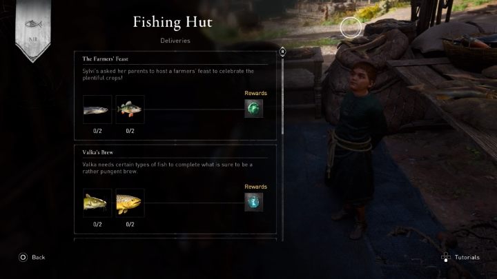 Dodatkowa aktywność to nie wszystko - złowione ryby możesz wymieniać na runy i elementy wyglądu (tatuaże czy fryzury) - Assassins Creed Valhalla: Które budynki osady są najlepsze? - Assassins Creed Valhalla - poradnik do gry