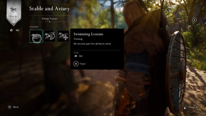 Dużo ważniejszą kwestią jest możliwość trenowania konia, czyli nadawania mu nowych umiejętności - Assassins Creed Valhalla: Które budynki osady są najlepsze? - Assassins Creed Valhalla - poradnik do gry