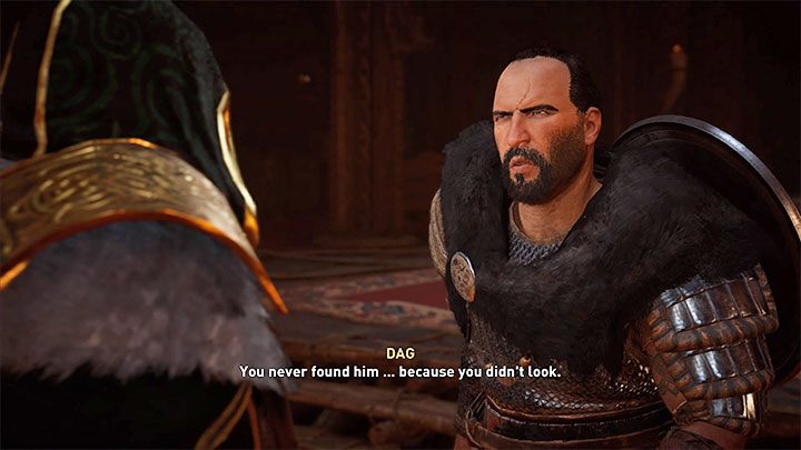 Dla przypomnienia Dag to jeden z wyżej postawionych Wikingów w osadzie - Assassins Creed Valhalla: Czy dać topór Dagowi? - Assassins Creed Valhalla - poradnik do gry