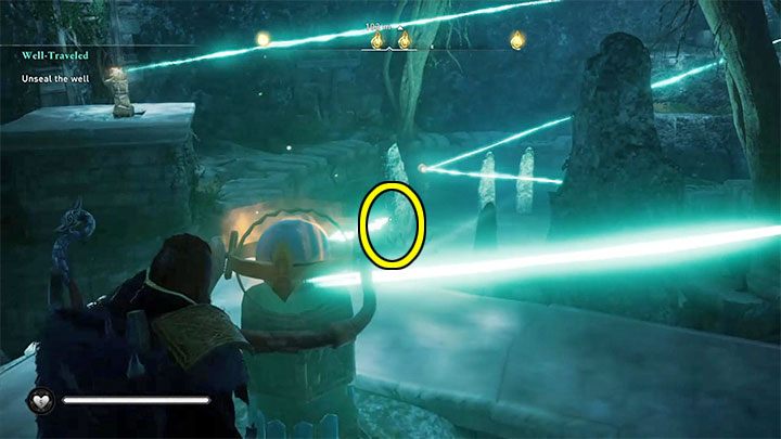 Dotrzyj do kamienia słonecznego, do którego posłałeś przed chwilą wiązkę - Assassins Creed Valhalla: Jak otworzyć Studnię Urdr w Asgardzie? - Assassins Creed Valhalla - poradnik do gry