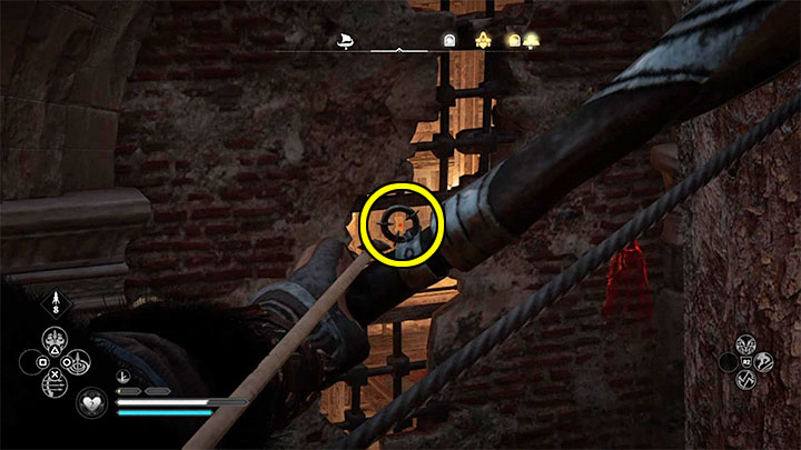 Zwróć się teraz w stronę budynku z sekretem - Assassins Creed Valhalla: Jak zdobyć wyposażenie w skrzyni w Venonis? - Assassins Creed Valhalla - poradnik do gry