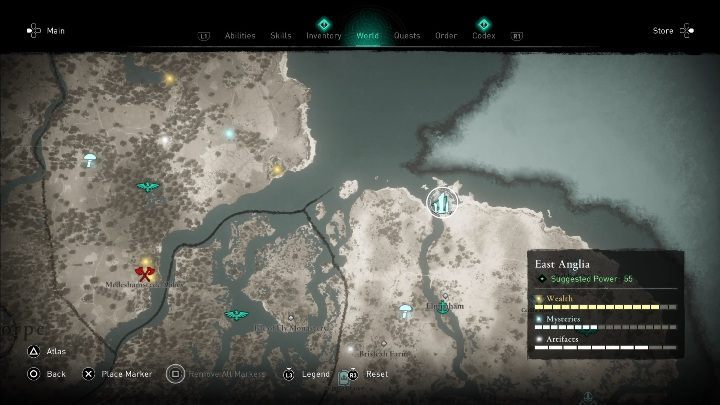 Kopiec znajdziesz na północy mapy - Assassins Creed Valhalla: Głazy - Wschodnia Anglia, sekrety, lokacje - Assassins Creed Valhalla - poradnik do gry