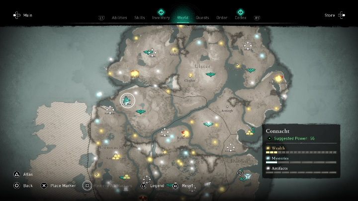 1 - AC Valhalla Gniew Druidów: Kopiec - Connacht, sekrety, lokacje - Assassins Creed Valhalla - poradnik do gry