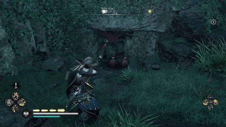 Aby dostać się do Artefaktu musicie zniszczyć zagruzowane przejście - AC Valhalla Gniew Druidów: Artefakt Ui Neilla - Connacht, sekrety, lokacje - Assassins Creed Valhalla - poradnik do gry