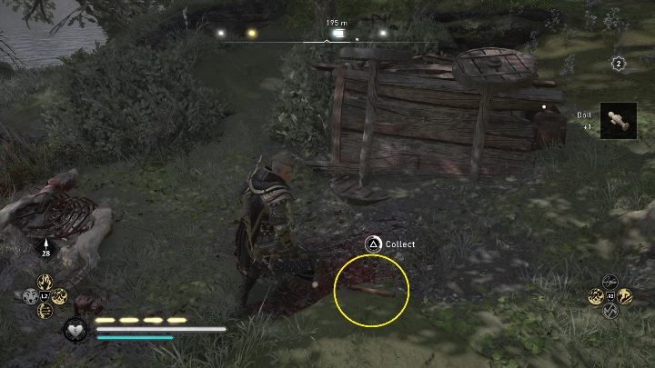 Waszym zadaniem jest po prostu podniesienie mapy leżącej koło zniszczonego wozu - AC Valhalla Gniew Druidów: Mapa ukrycia skarbu - Connacht, sekrety, lokacje - Assassins Creed Valhalla - poradnik do gry