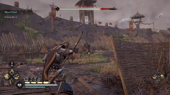 Pamiętajcie, że do zwierzyny nie opłaca się strzelać z łuku ani rzucać w nią pochodniami - AC Valhalla Gniew Druidów: Legendarne zwierzę - Connacht, sekrety, lokacje - Assassins Creed Valhalla - poradnik do gry