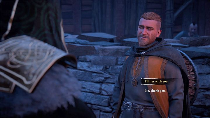 Po tym jak zagadasz do Stigra zacznie agresywnie flirtować z Eivorem i jednocześnie zaprosi do rozegrania pyskówki - Assassins Creed Valhalla: Stigr the Amorous - romans - Assassins Creed Valhalla - poradnik do gry