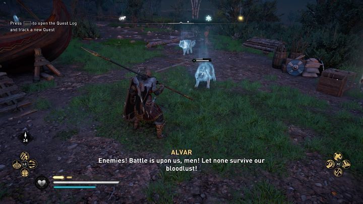 W pobliżu pojawi się kilka wilków - Assassins Creed Valhalla: Ostatni najazd/The Last Raid - solucja, opis przejścia - Assassins Creed Valhalla - poradnik do gry