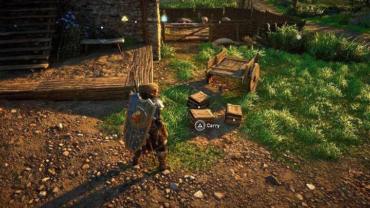 Weź skrzynki i przenieś je do wyznaczonego miejsca - Assassins Creed Valhalla: Tęsknota/Nostalgia - solucja, opis przejścia - Assassins Creed Valhalla - poradnik do gry