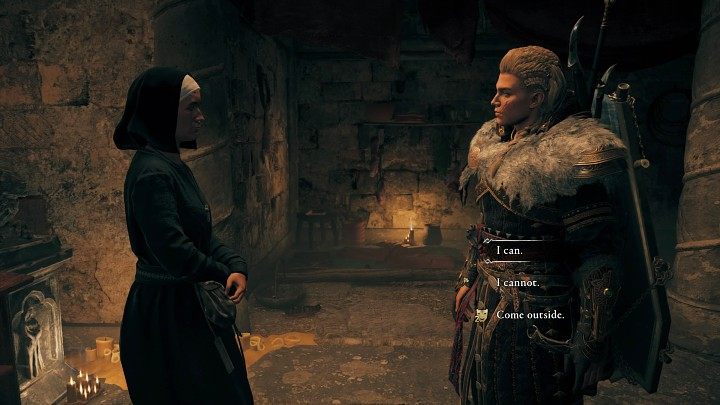 Na dole znajdziesz siostrę zakonną - Assassins Creed Valhalla: Anachoretka/The Anchoress - solucja, opis przejścia - Assassins Creed Valhalla - poradnik do gry