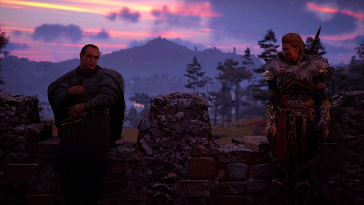 Zadanie jest bardzo proste - wystarczy wysłuchać tego, co podróżnik ma do powiedzenia - Assassins Creed Valhalla: Marzenie Paoli/Paolas Dream - solucja, opis przejścia - Assassins Creed Valhalla - poradnik do gry