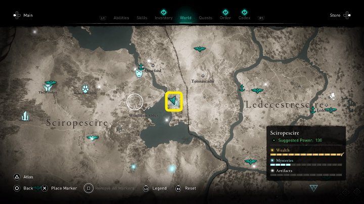 W miejscu zaznaczonym na powyższym obrazku spotkasz mężczyznę imieniem Otta, który posiada nadzwyczajną umiejętność - Assassins Creed Valhalla: Otta, syn Sluggi/Otta, Son of Slugga - solucja - Assassins Creed Valhalla - poradnik do gry