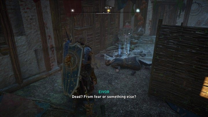 Wejdź do chaty, a zastaniesz tam prawdziwe pobojowisko - Assassins Creed Valhalla: Klatka z kłów i pazurów - solucja, opis przejścia - Assassins Creed Valhalla - poradnik do gry