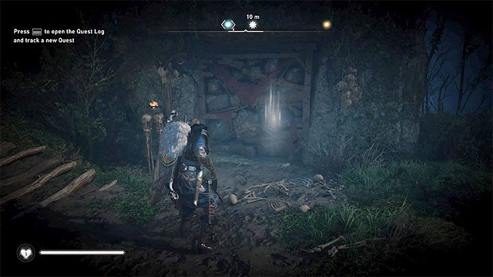 Druga grupa to fragmenty ścian i podłóg zbudowane z głazów - przykład na obrazku - Assassins Creed Valhalla: Jak burzyć zniszczalne ściany, sufity, podłogi? - Assassins Creed Valhalla - poradnik do gry