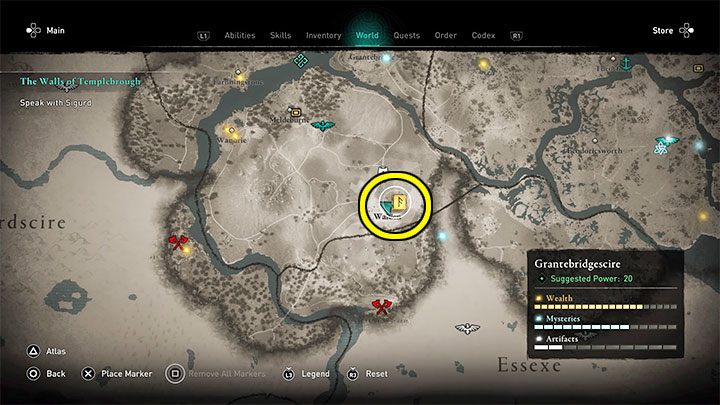 Zdolność Pułapka z zapalającym pyłem możesz na szczęście łatwo pozyskać już na wczesnym stadium gry - Assassins Creed Valhalla: Jak burzyć zniszczalne ściany, sufity, podłogi? - Assassins Creed Valhalla - poradnik do gry