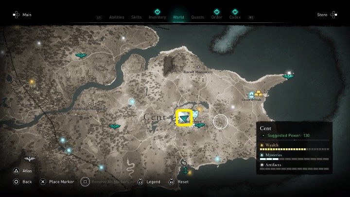 W miejscu zaznaczonym na powyższym obrazku spotkasz mężczyznę, który rozmawia ze świnią - Assassins Creed Valhalla: Świńska wyrocznia/Pig of Prophecy - solucja - Assassins Creed Valhalla - poradnik do gry