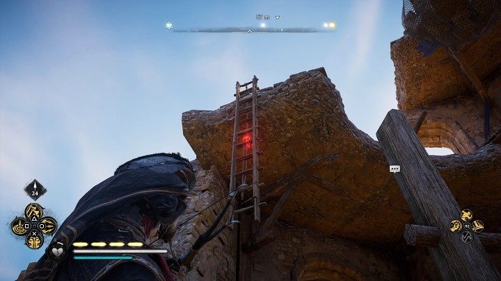 Arne (brat Frode) utknął na szczycie wieży i nie wie, jak z niej zejść - Assassins Creed Valhalla: Bracia z wieży/The Lighthouse Twins - solucja - Assassins Creed Valhalla - poradnik do gry