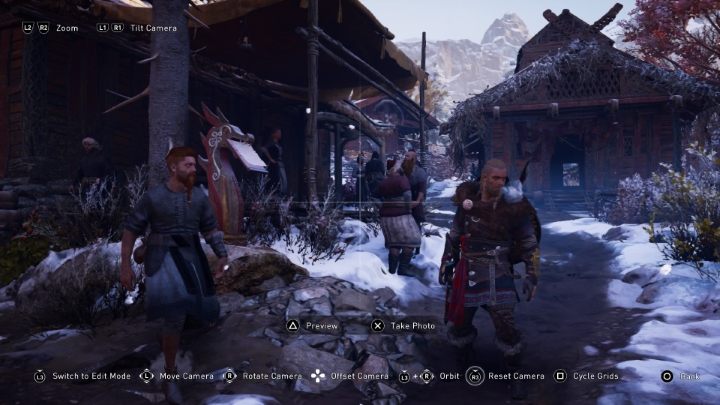 W trakcie działania trybu fotograficznego, czas w grze zostaje zatrzymany - Assassins Creed Valhalla: Jak używać trybu fotograficznego? - Assassins Creed Valhalla - poradnik do gry