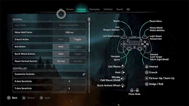 Wersje gry Assassins Creed Valhalla posiadają pewne ustawienia sterowania - Assassins Creed Valhalla: Sterowanie - Assassins Creed Valhalla - poradnik do gry