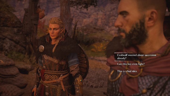 Możesz wybrać jedną z trzech kwestii dialogowych - Assassins Creed Valhalla: Synowie Ragnara/The Sons of Ragnar - solucja - Assassins Creed Valhalla - poradnik do gry