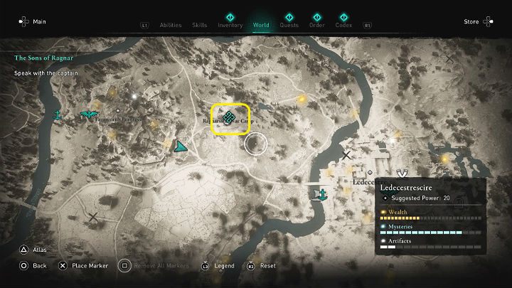 Po konfrontacji udaj się do pobliskiego obozu Synów Ragnara, by porozmawiać z kapitanem - Assassins Creed Valhalla: Synowie Ragnara/The Sons of Ragnar - solucja - Assassins Creed Valhalla - poradnik do gry
