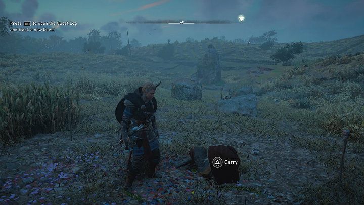 Gdy pomożesz jej wstać powie Ci, że sama zadała sobie ciężką ranę, by stworzyć eliksir, który miał przyśpieszyć wzrost plonów - Assassins Creed Valhalla: Życiodajna krew/Life-Blood - solucja, opis przejścia - Assassins Creed Valhalla - poradnik do gry